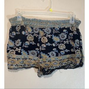 Floral Shorts Large